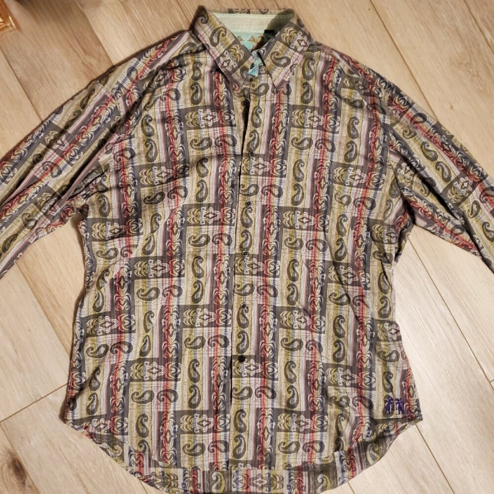 Robert Graham, Men's button up shirt-XL